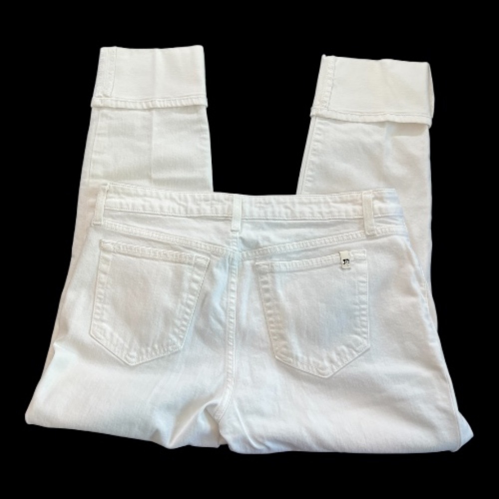 EUC Joe’s white cuffed cropped mid rise jeans | size 31 - Picture 5 of 8